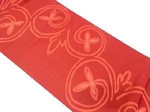 花唐草模様織り出し袋帯